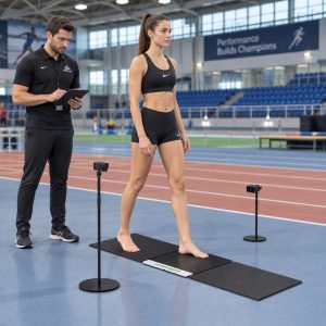 Foot assessment equipment in use — f5lab