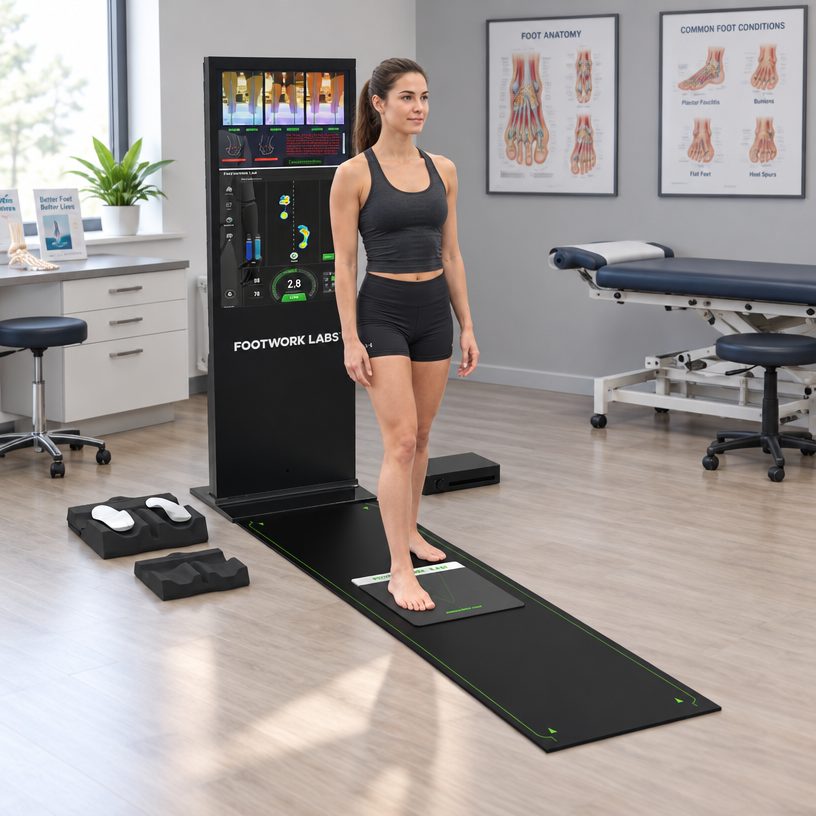 A Pressure Sensor Mat Is Bought for the Room Behind It: Matching the Mat to the Workflow 2 X3 pressure and force-line system in production — FOOTWORK LAB
